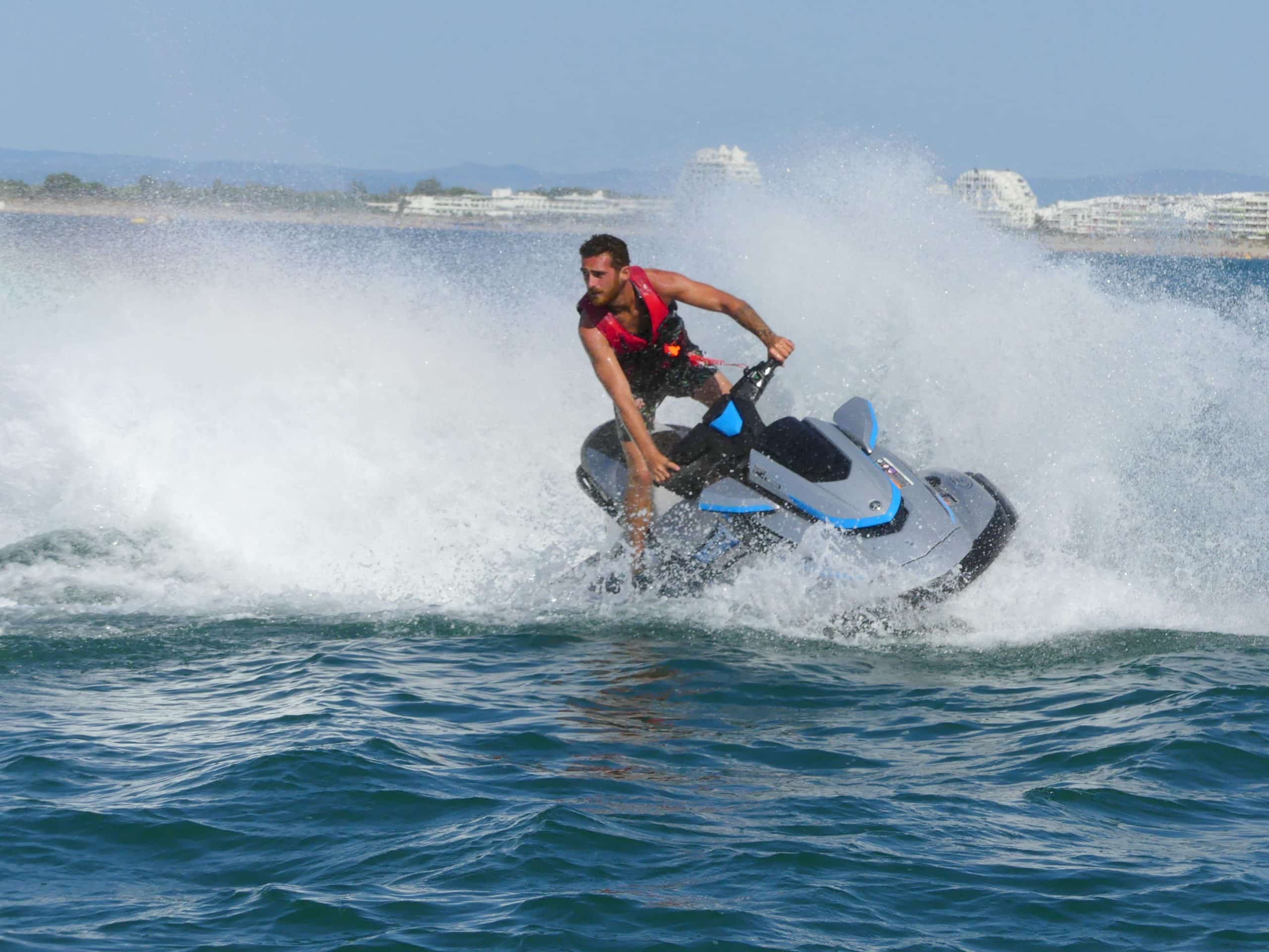 Jet ski avec permis à La Grande-Motte